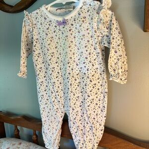 Little Lindsey Floral Kids One Piece